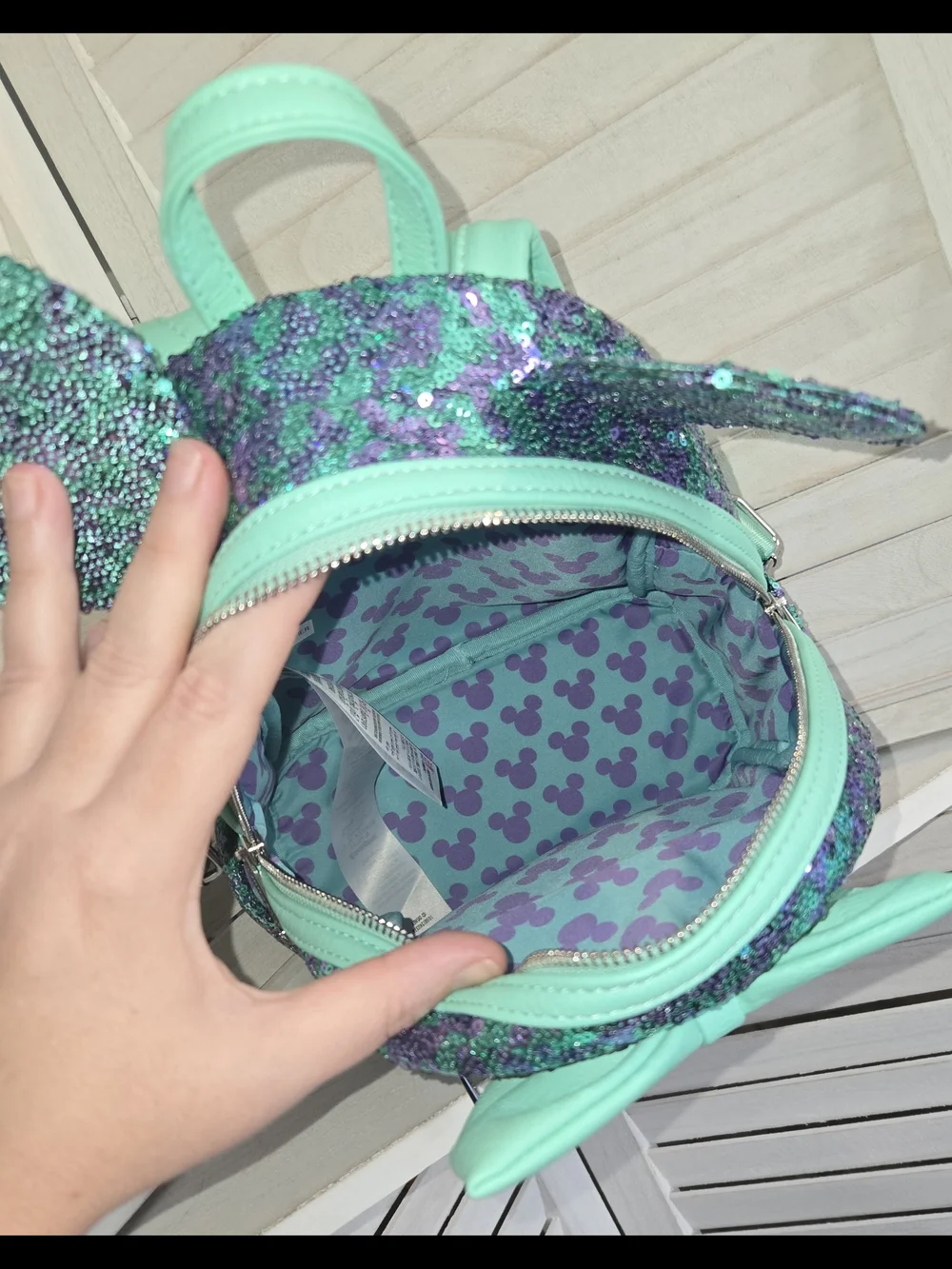 Loungefly nwot teal